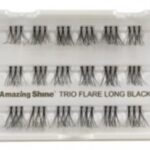 Trio flare long black